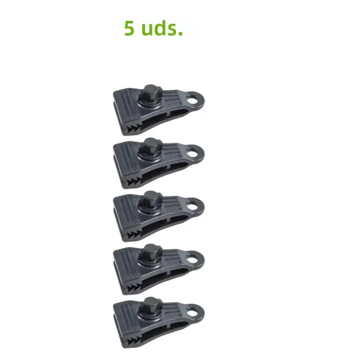  Clips De Tarp Para Cubierta De Piscina Y Tienda De Campaña Gruesos Y Con Agarre Fuerte Para Awnings Canopias Y Camping Al Aire Libre - 1
