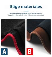 Cubierta De Tablero Para Toyota RAV4 XA50 2019-2024 Tapete Antideslizante Anti-UV Para Coche Hybrido Material Poliéster/Flanela - details 2