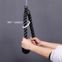 Cuerda De Agachamiento Para Tríceps Accesorio De Gimnasio Para Músculos De Braza Y Hombro Manijas De Face Pull Para Entrenamiento De Fuerza - details 11