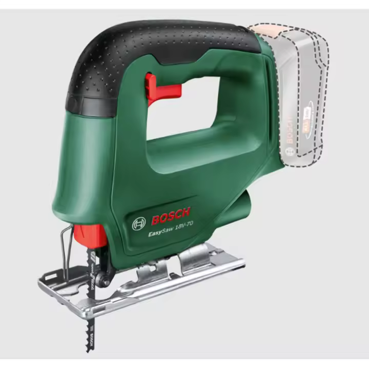 BOSCH SIERRA DE CALAR BATERIA EASYSAW 18V-70. Diseño sencillo adecuado para todo tipo de cortes en materiales finos. - 1