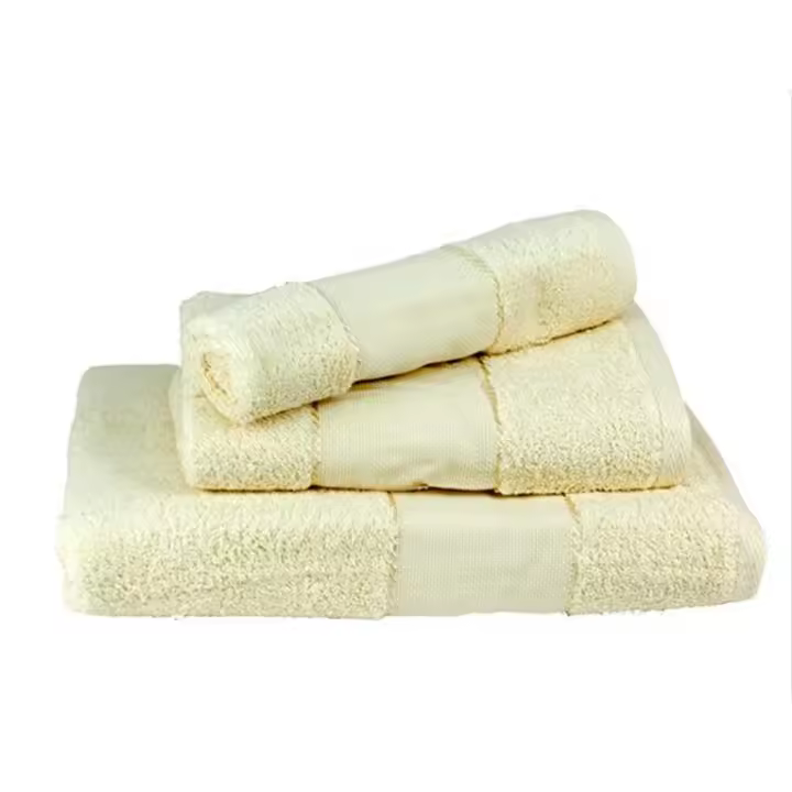 JUEGO DE 3 TOALLAS PANAMA NATURAL TROVADOR - 1