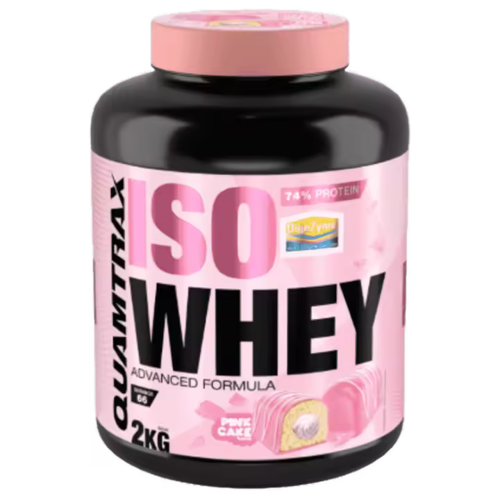 Quamtrax Iso Whey 2 Kg. Pink Cake - 1