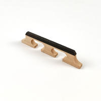 Ponte De Banjo Estándar De Madera Maple Y Ébano Para 4/5/6 Cuerdas Con Medio De Anclaje De Madera Material Del Sillín De Banjo - details 4
