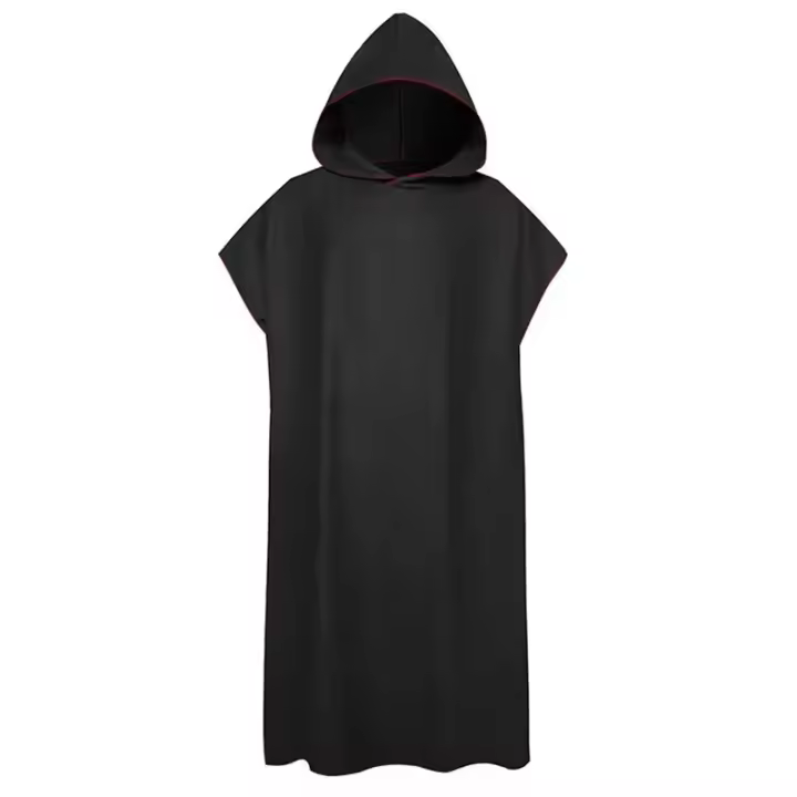 Poncho De Playa Para Adultos Toalla De Baño Microfibra Toalla De Natación Secado Rápido Funda De Sillín De Bicicleta - 1