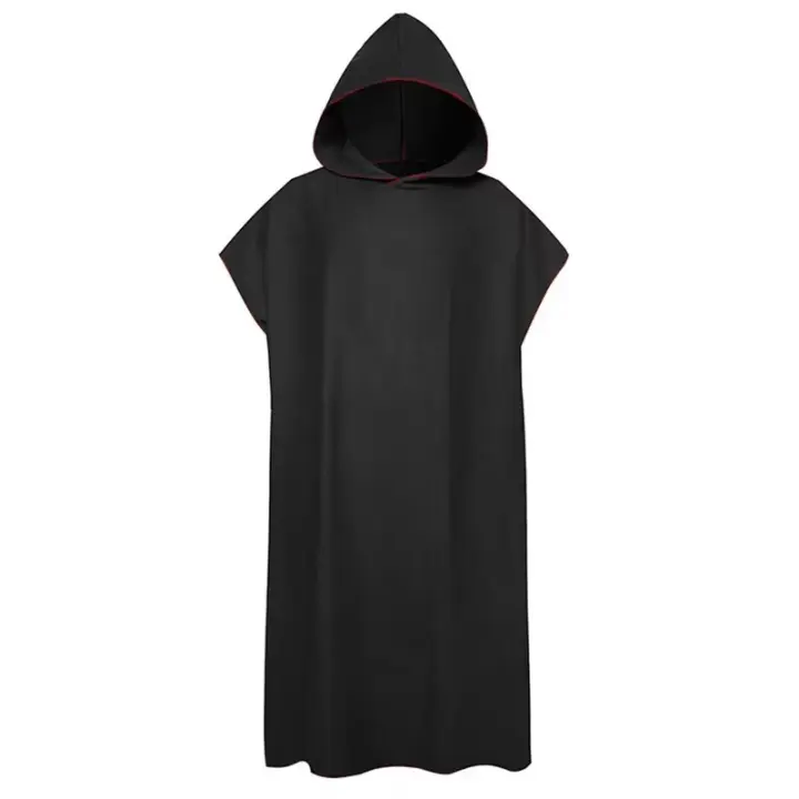 Poncho De Playa Para Adultos Toalla De Baño Microfibra Toalla De Natación Secado Rápido Funda De Sillín De Bicicleta - 1