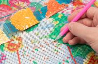 SusggO Pack 2 Diamond Painting Kit Completo, 2 Set Pintura de Diamantes 30X40cm Diamond Painting accesorios DiY 5D Cuadro Punto de Cruz Bordados Manualidades Decoracion Hogar Pared MAR FARO - details 1
