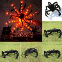 Decoración De Halloween Grande Araña De Peluche Simulación Propiedad De Fiesta Horror Material Plástico Para Occasión De Fiesta - details 4