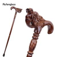Bastón De Madera Marrón Dragón Para Fiesta De Disfraz De Vampiro Y Halloween 92cm Decorativo Y Moda Ideal Para Caminatas Y HIKE - details 4