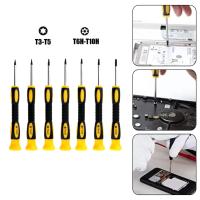 Juego De Destornilladores Torx Reliables Para Controladores Xbox/360 Y Celulares PS3 7pcs Herramienta De Remoción T3 T10H Para Reparación Eficiente - details 1