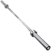 ManiBoom Barra OLIMPICA 20kg 220 cm para Discos y Pesas de Ø50mm - Barra de MUSCULACION para Press Banca, Halterofilia Crossfit - Barra Olímpica Carga máxima de 230kg para Gimnasio o Casa - details 9