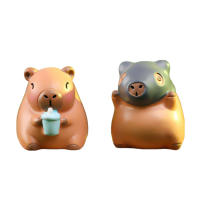 Figura De Acción De Capibara Cartoon En Caja Sorpresa Decoración Para Coche Y Escritorio Regalo De Cumpleaños Y Navidad Para Niños - details 7