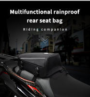 Bolsa De Asiento Trasero Multifuncional Para Motocicleta Impermeable Con Gran Capacidad Y Funda De Lluvia Negro Resistentes Al Desgaste Y Aguas Para Motocross - details 1