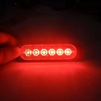 4pcs Luz De Indicador LED 12V 6 Lámparas Amarillas/Rojas/Blancas/Azules Para Carrocería De Camión Moto Luz Lateral De Marcador - details 8