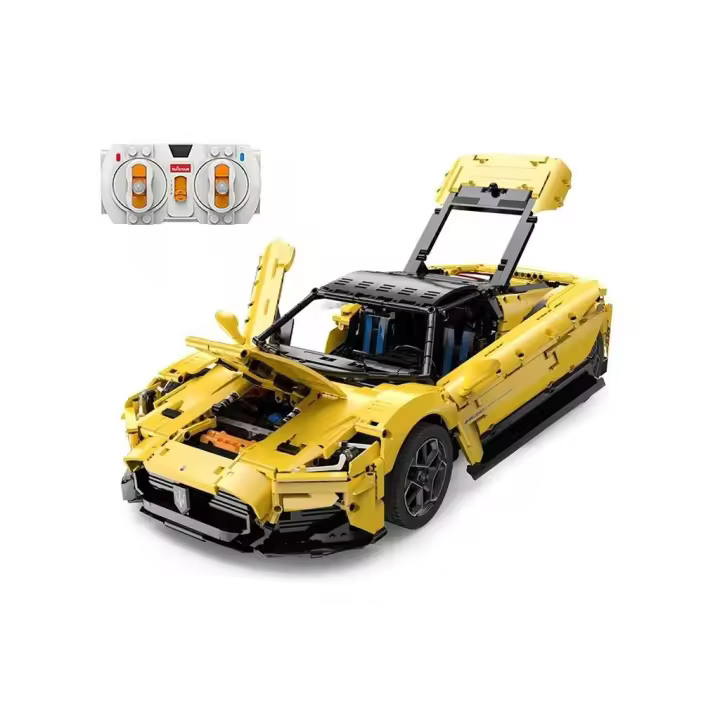 Maserati MC20 Amarillo Radio Control 1:8 Construible de 3466 Piezas - 1