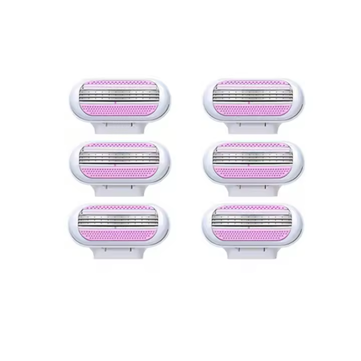 Cuchilla De Afeitar Para Mujer Con Mango Y 16 Hojas Eliminación De Vello Facial/Pierna/Manguito Compatible Con Venus Shaver - 1
