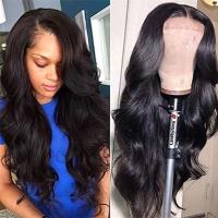 Pelucas Sintéticas De Pelo Largo Y Rizado Negro Con Grandes Ondas Peluca Química De Fibra Artificial Para Cubrir La Cabeza Tamaño Promedio - details 5
