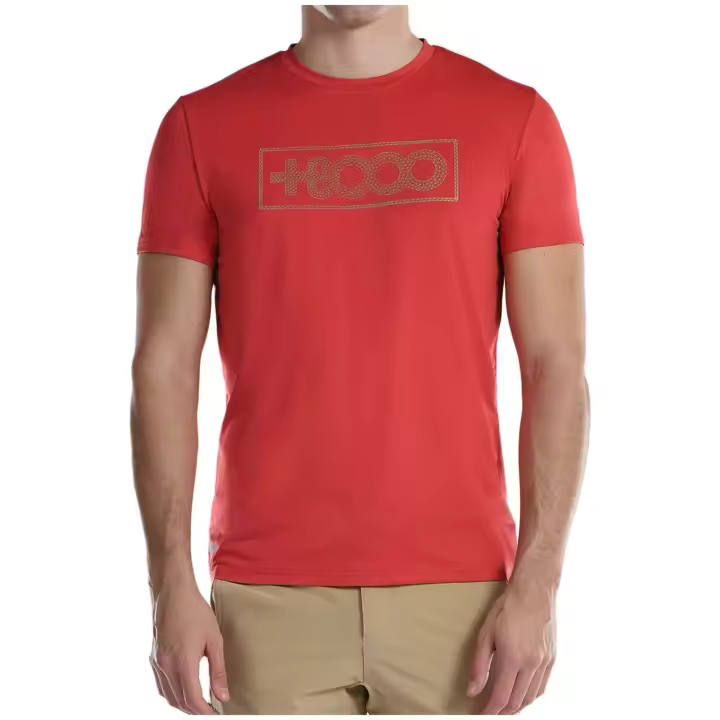 Camiseta +8000 modelo Uyuni en color Rojo - 1