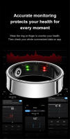 Anillo Inteligente R09 Para Hombres Y Mujeres Con Monitor De Salud Carga En Estuche Control De Cámara Impermeable 5ATM Medidor De Temperatura De Piel - details 9