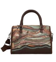 Bolso Anekke Core Estilo Bowling Outer - Asas Mano - Bandolera Regulable - Cierre Cremallera - 30x21x15 Cm - details 0