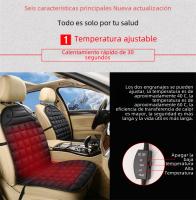 Cojín Calentador De Asiento Para Coche 12V Fundas Para Asiento Calentado Electrónico Universal Para Invierno Cubierta De Silla De Automóvil - details 2