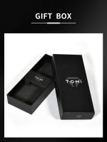 Reloj De Pulsera TOMI Para Hombres Minimalista Y De Moda Deportiva Con Calendario Y Material De Cuero Casual De Cuarzo - details 25