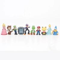 Set De 48 Figuras De Acción Super Mario Bros En PVC Luigi Yoshi Donkey Kong Set De Juguetes Para Niños Regalo De Cumpleaños - details 4