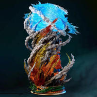 Figura De Acción Dragon Ball Goku Bomba De Espíritu Anime Saiya Super PVC Estatua De Colección Juguete Decorativo Para Fans - details 1