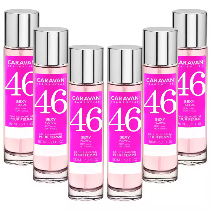 Caravan Fragancias 6x Perfume de Mujer Nº1 150 Ml - 1