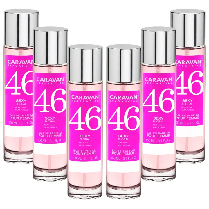 Caravan Fragancias 6x Perfume de Mujer Nº1 150 Ml - 1
