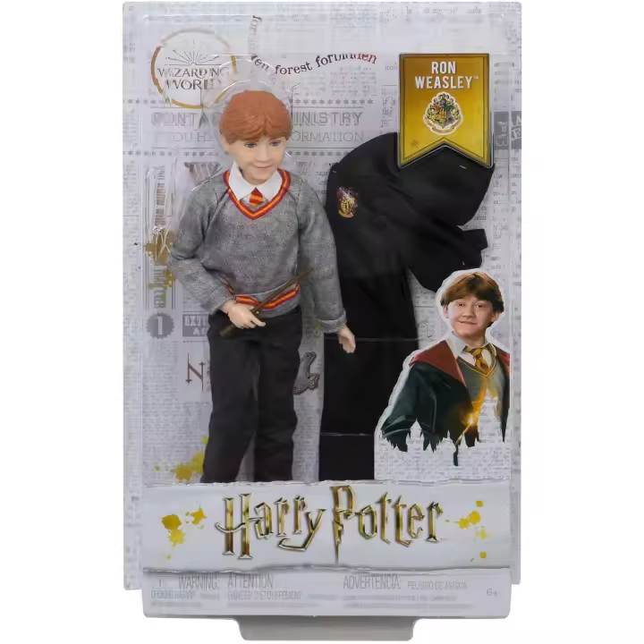 Harry Potter Muñeco Ron Weasley de la colección de Harry Potter Mattel FYM52 - 1