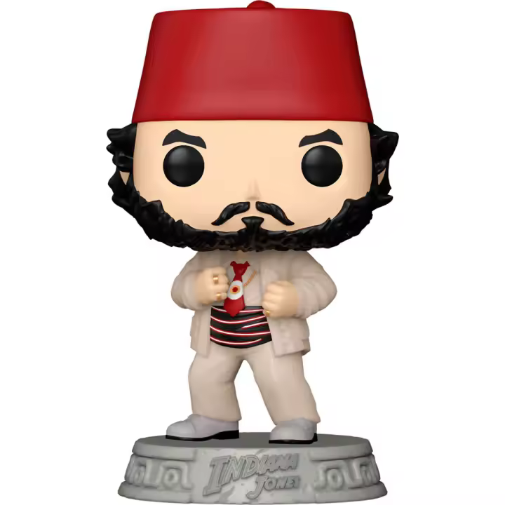 Figura Pop Indiana Jones Sallah-Figura de Vinilo Coleccionable - Idea de Regalo- Mercancia Oficial - Juguetes para Niños y Adultos - Movies Fans - Muñeco para Coleccionistas y Exposición - 1