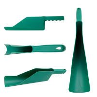 Herramienta De Jardín Multifuncional Para Limpieza De Desagües Con Mango Ergonómico Y Boca Ancha Plástico Antideslizante Portátil Para Hojas Caídas - details 3