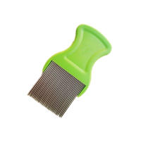 Peine Para Perros Y Gatos De Acero Inoxidable Cheopis Cootie Anoplura Flea Lice Color Aleatorio Herramienta De Peluquería Para Mascotas - details 6
