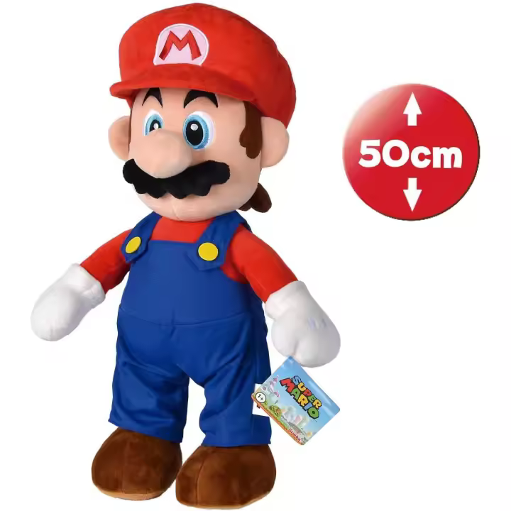 Peluche Gigante Super Mario 50 cm - 1