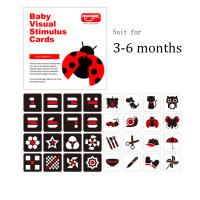 Juguetes De Aprendizaje Montessori Para Bebés Tarjetas Visuales De Estimulación Visual En Blanco Y Negro Alto Contraste Para El Aprendizaje De Los Bebés - details 11