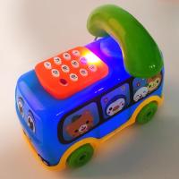 Juguete Educativo De Coche De Música Y Canto Para Niños Y Niñas Edad 3-6 Años Diseño Cartoon Regalo De Navidad - details 2