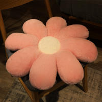 Cojín De Peluche Flor Bonito De 18.89 Pulgadas Para Decoración De Habitación Y Sala De Estar Color Rosa Ideal Para Niños Edad Recomendada: 0-12 Años Relleno De Algodón PP - details 1