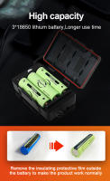 Linterna Frontal LED Potente 200000LM XHP300 Con Sensor Doble Luz Blanca Y Cálida Para Pesca Y Camping Impermeable 18650 - details 5