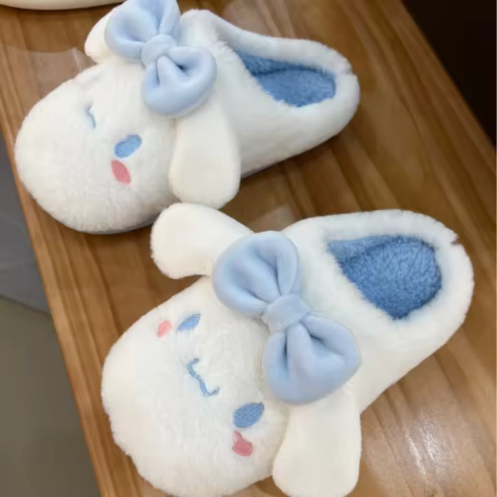 Sanrio Cinnamoroll Calcetines De Algodón Para Mujer Dibujos Animados Calcetines De Interior Suaves Regalo Para Niñas - 1