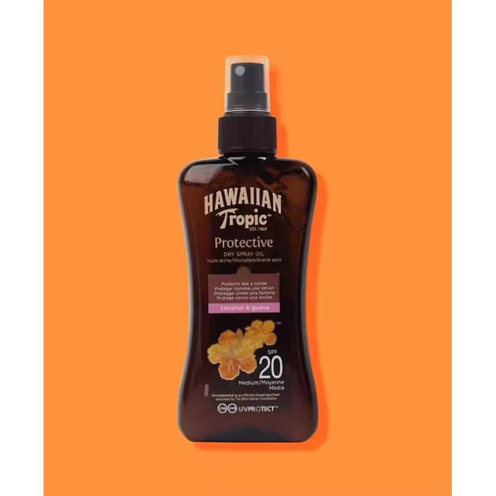 Aceite Solar Protector Bronceador en Spray SPF 20 200 ml Hawaiian Tropic España - 1