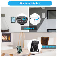 GEEVON Termómetro Y Higrómetro Digital Inalámbrico Para Interior Y Exterior Con Tiempo Alcance De 200 Pies/60 Metros Medidor De Temperatura Y Humedad - details 4