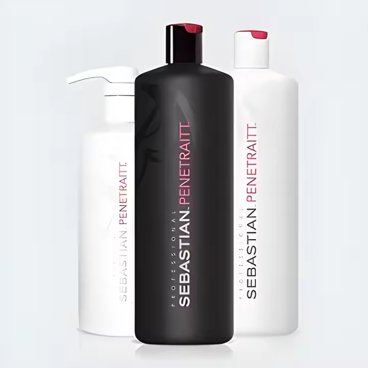 Sebastian Professional Champú Penetraitt para Cabello Dañado y Estresado - 1
