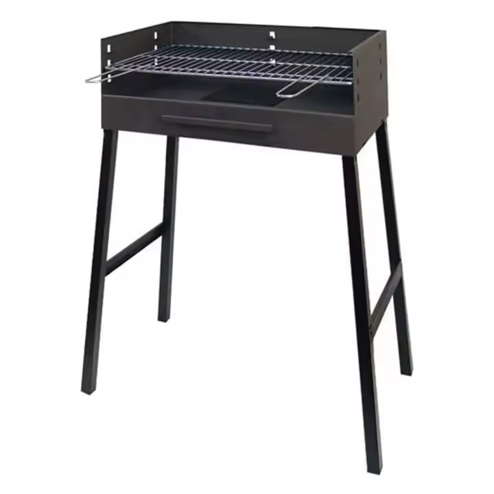 Barbacoa con parrilla zincada 69x40x92cm imex el zorro - 1