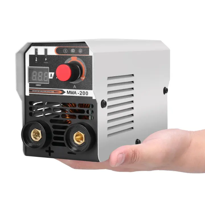 Máquina de soldadura portátil con indicador LED, inversor dc, tecnología inversor IGBT, para alambre de soldadura de 1,0 a 5,0 mm, utilizado en la construcción, fabricación, reparación de automóviles, etc. - 1