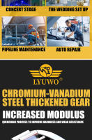 LYUWO Set De Destornillador Eléctrico Recargable 12V 3/8 Herramienta De Mantenimiento Automotriz Para Quitar Tornillos Y Nutrición - details 10