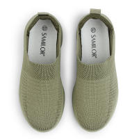 Zapatos Casuales Para Mujer Fashion Transpirables Zapatos Planos De Malla Antiguo Suela TPR Tacón Plano Cómodo Para Oficina Y Viajes - details 3