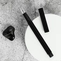 3PCS Jinhao 65 Pluma Fuente De Estilo Matizado Negro Con Convertidor Y Tungsteno EF F Nib Para Escritura Suministros Escolares Y De Oficina Para Estudiantes - details 8