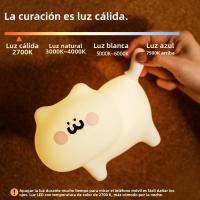Luz Nocturna De Gato De Silicona Lindo Dimmer Recargable Para Decoración De Habitación De Niños Luz Táctil Sin Cable Para Dormitorio Infantil - details 17