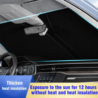 Parasol De Sol Para Coche 70x140cm Doble Capa De Protección Solar Y Aislante Para Interior Plegable Para Ventanas Y Parabrisas - details 12