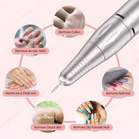 Taladro De Uñas Recargable 45000RPM Máquina De Manicura Profesional Con Pantalla LCD Portátil Taladro Sin Cable Set De Arte De Uñas - details 7